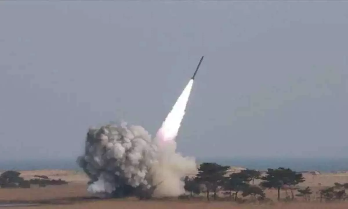 NKorea fires 2 short-range ballistic missiles toward East Sea: SKorean military