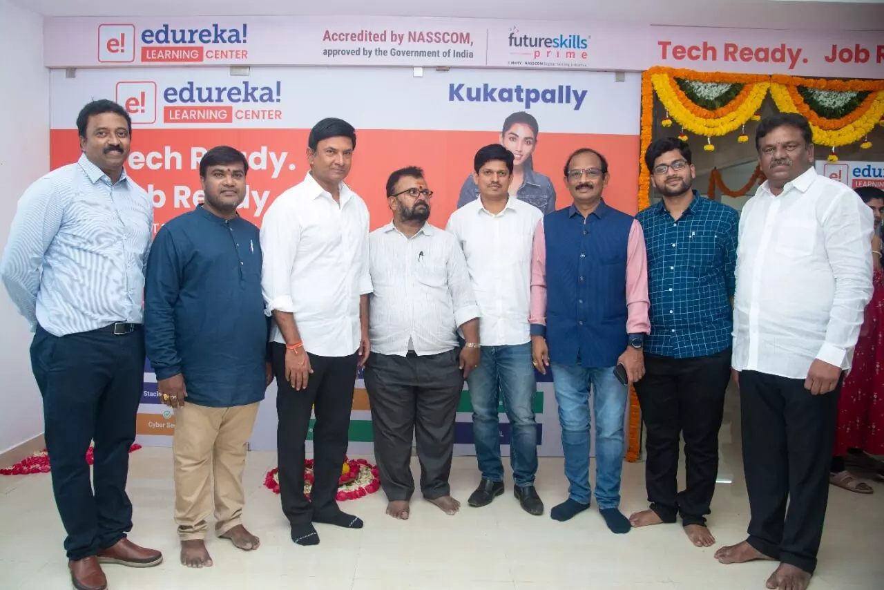 Edureka learning centre grandly launched in Kukatpally, Hyderabad