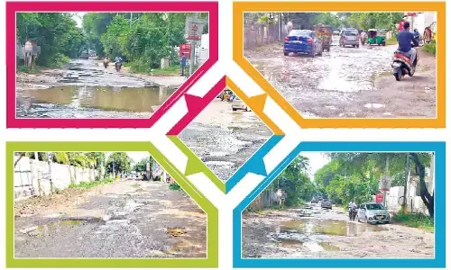 Hyderabad: Plethora Of Potholes Break BolarumS Back