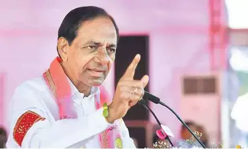 KCR pays tributes to Maharishi Valmiki