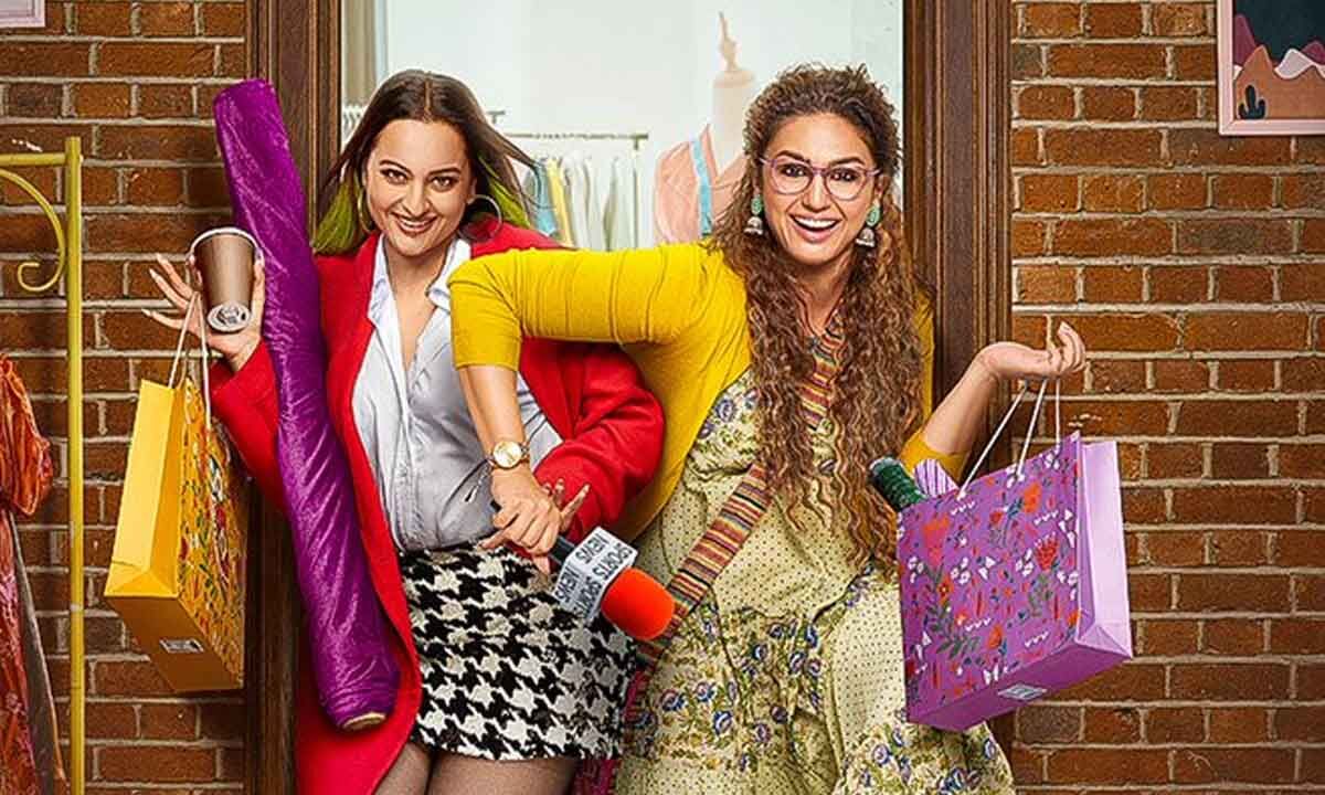 Sonakshi Sinha And Huma Qureshis Double Xl Main Poster Is Out