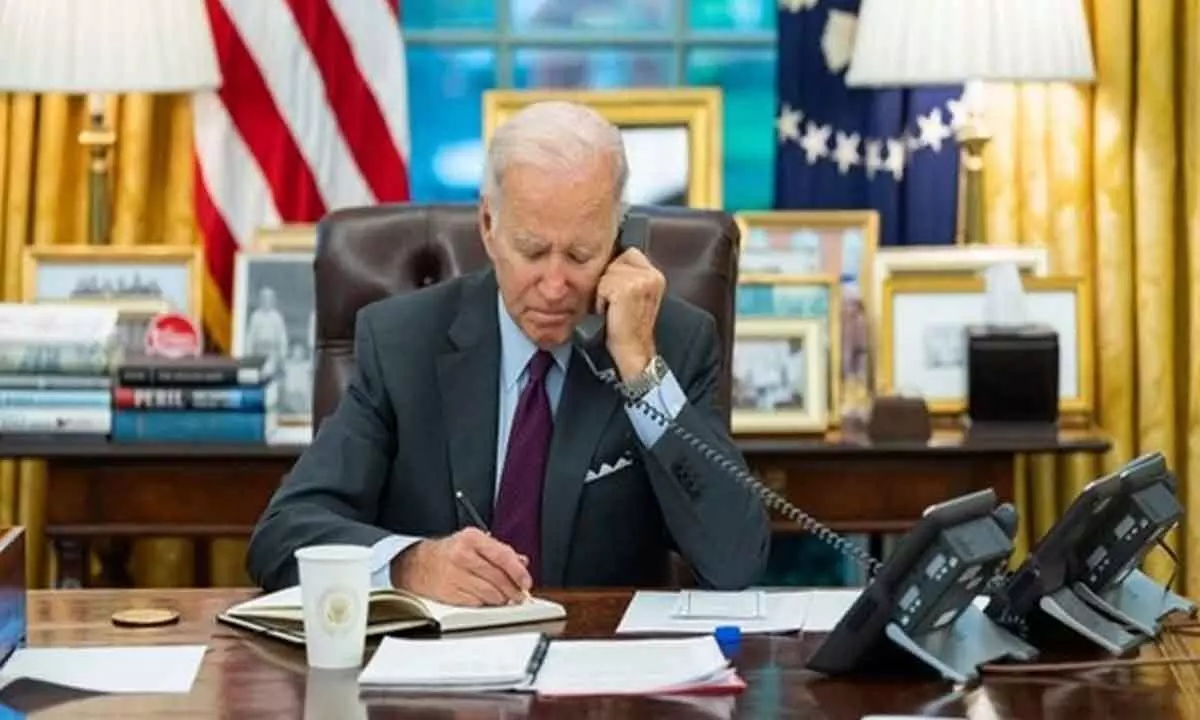 Biden pledges advanced air defence systems to Ukraine in phone call with Zelenskyy