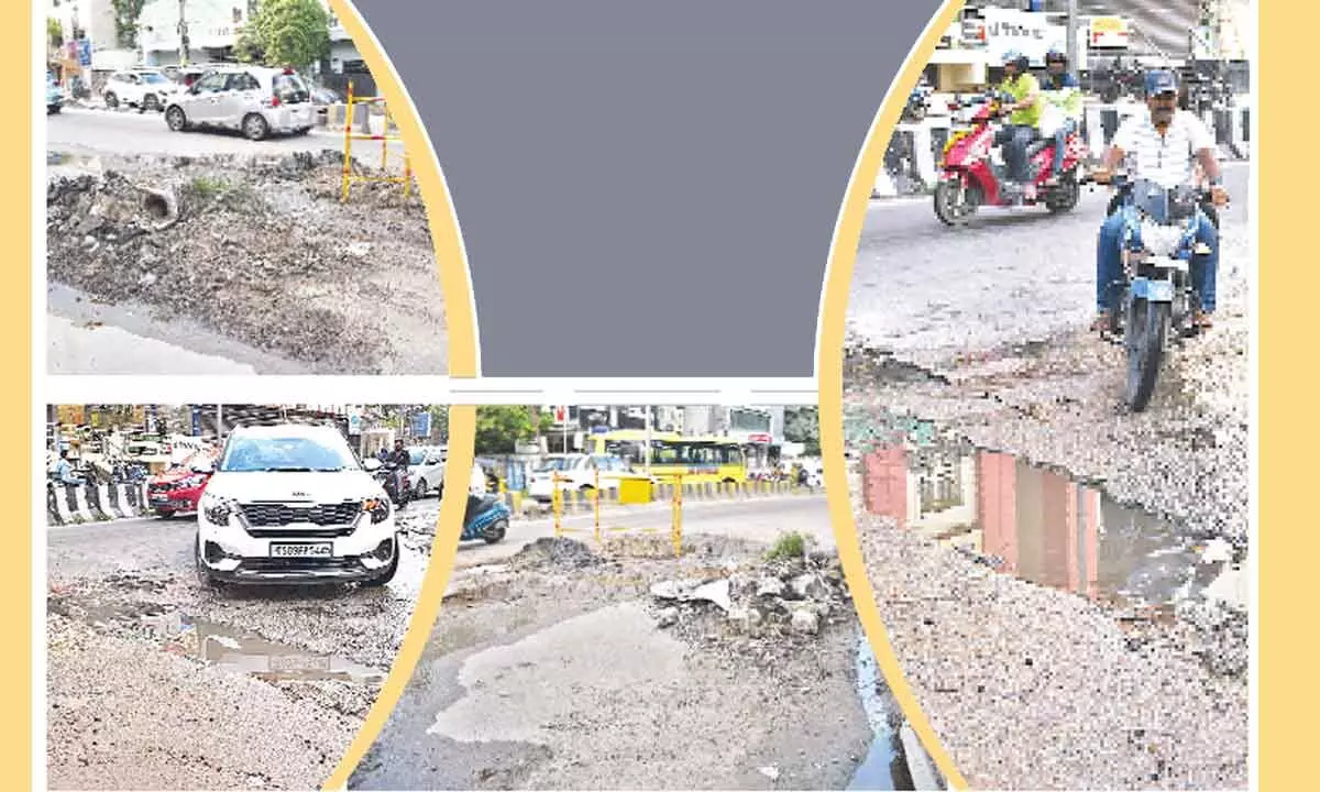 Hyderabad: Potholes Prick Srinagar Colony Dwellers