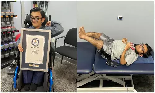 Teen With Brittle Bone Disease Set Guinness World Record For Longest Raised Leg Hold