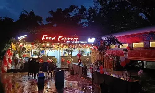 Restaurant in old railway coach