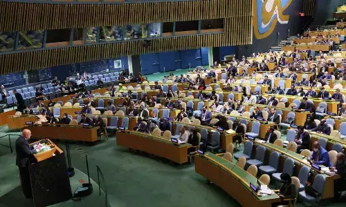 India votes against Russias call for secret ballot on Ukraine