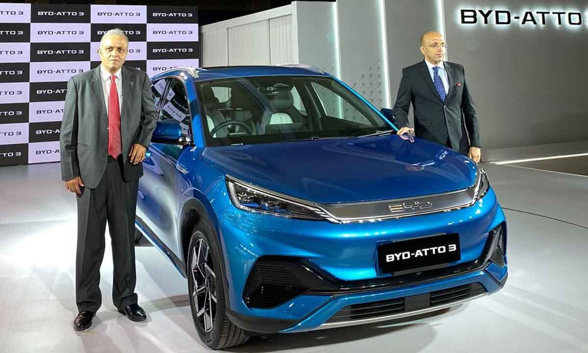 BYD Chinese Electric Car Maker Launched its Passenger EV in India
