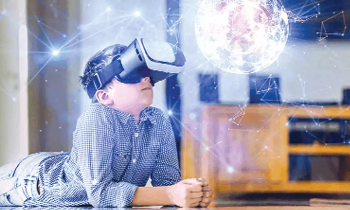 VR, AI distrupting how a child learns
