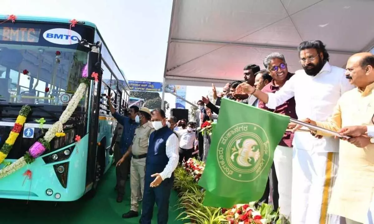 Karnataka eyes acquisition of 350 electric buses