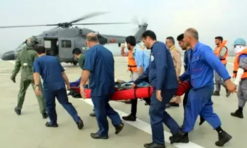 Iranian navy officer suffers heart attack, evacuated by Indian Navy