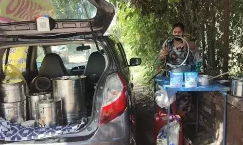 This Jammu woman runs dhaba in car