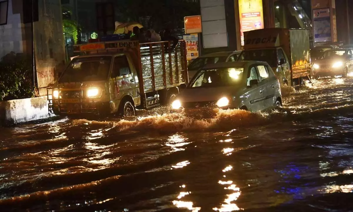 Rain, flooding expose chinks in city civic infra