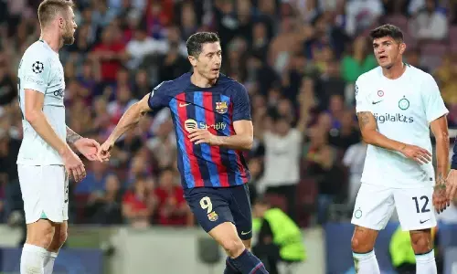 Barcelona drew 3-3 against Inter Milan on Wednesday
