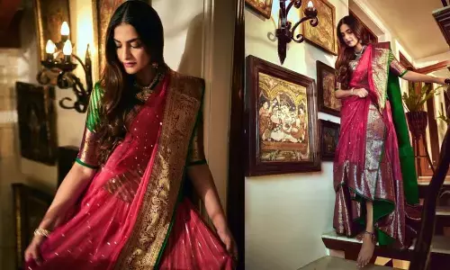 Sonam Kapoor celebrated Karwa Chauth with much joy!