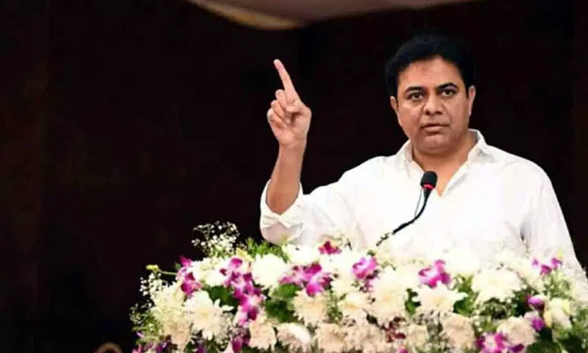 TRS working president and IT Minister KT Rama Rao