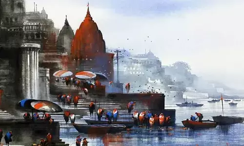 Visually relishing art works leave commoners spell-bound