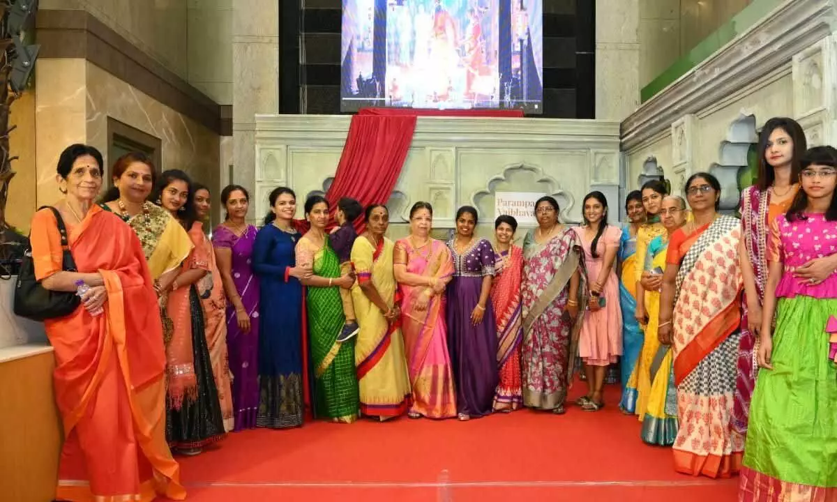 Vaibhav Jewellers launched ‘Parampara Vaibhavam’ in Visakhapatnam on Sunday