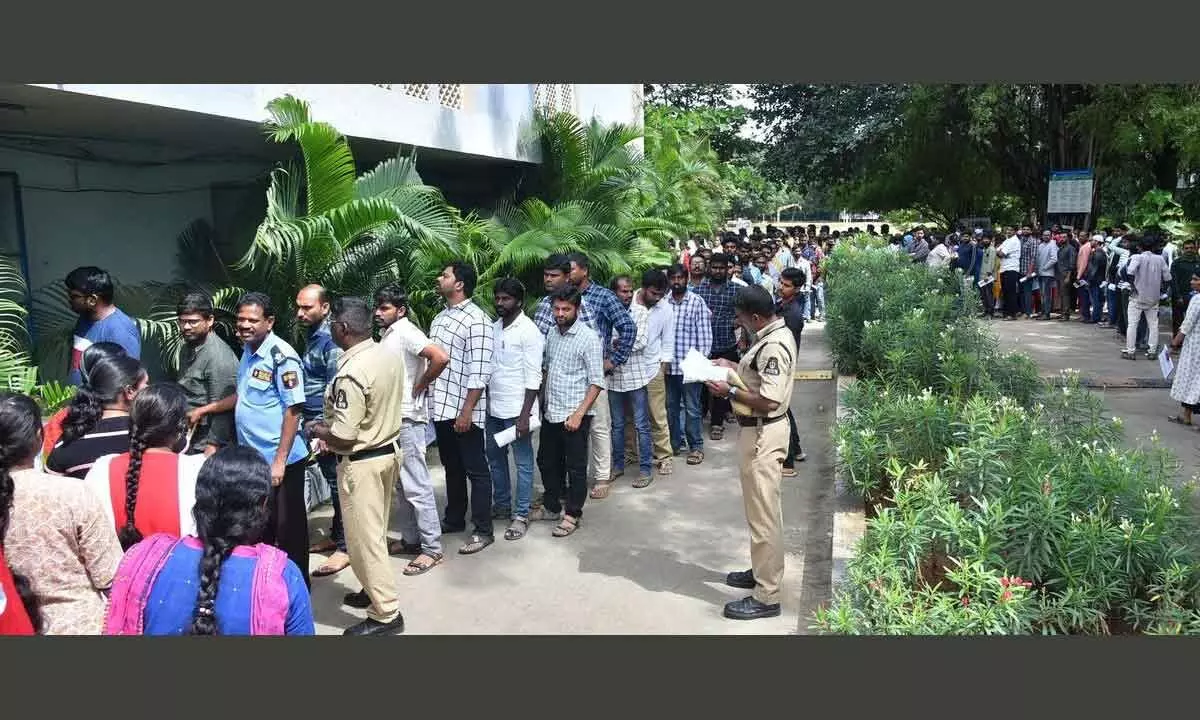 Hyderabad: Group-I preliminary test held smoothly