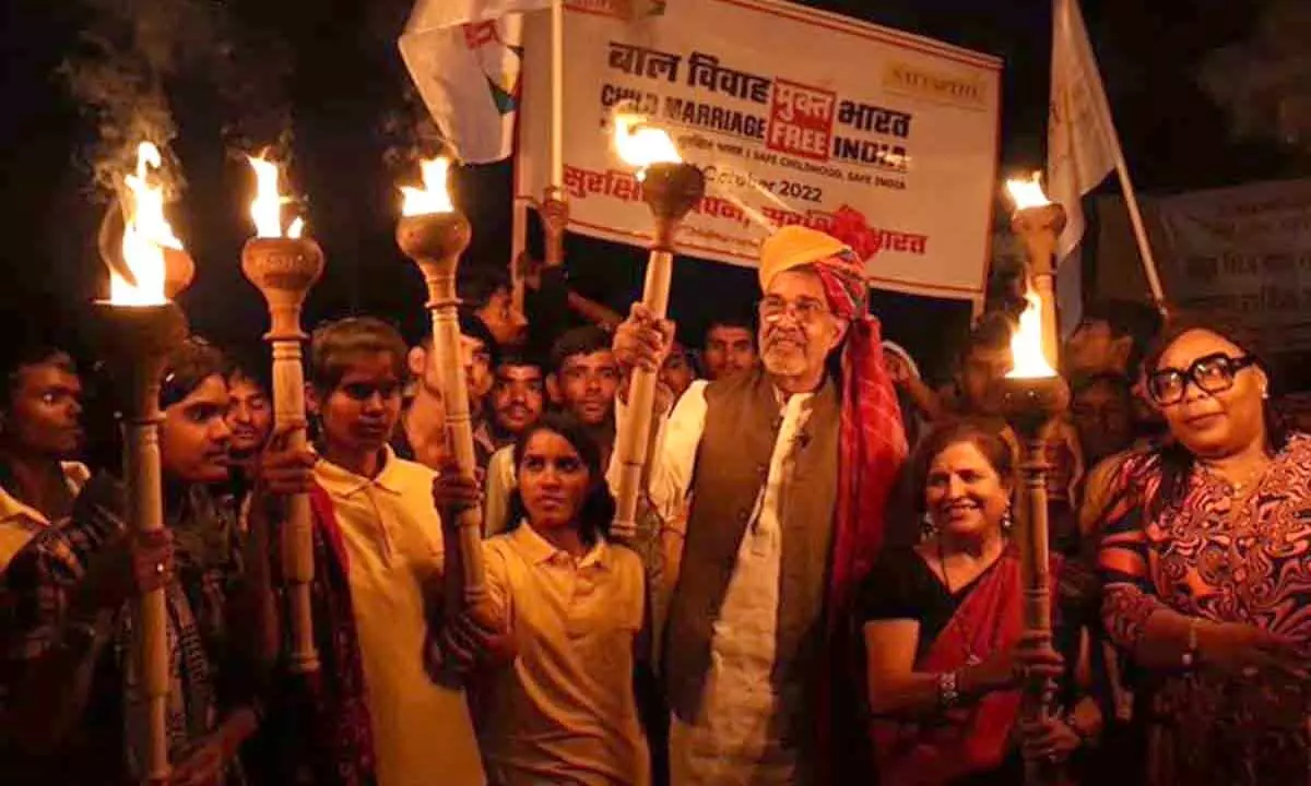 Kailash Satyarthi launches nationwide campaign for Child Marriage Free India