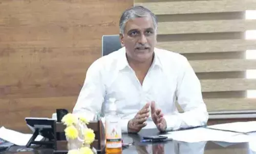Finance and Health Minister T Harish Rao
