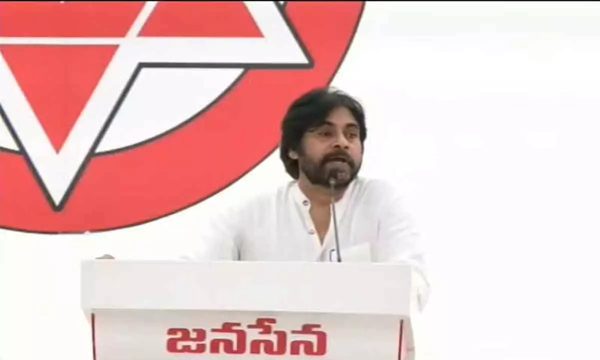 Jana Sena leader Pawan Kalyan