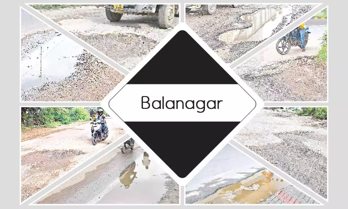 Hyderabad: Balanagar sees no end to pothole menace