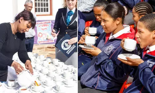 Woman From South Africa Makes 249 Cups Of Tea In One Hour