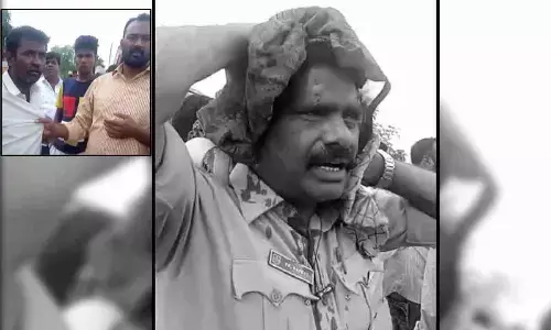 Drunk man (Inset Pic) attacks police constable with axe for stopping his bike