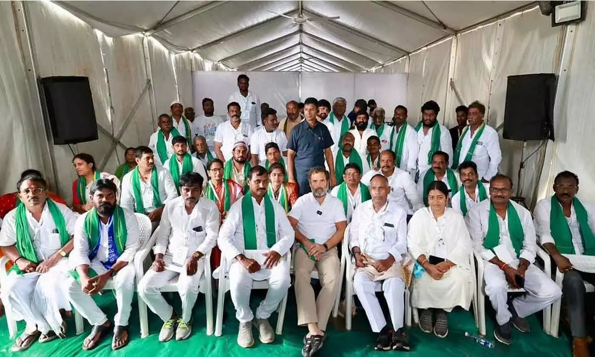 Rahul Gandhi extends support to Amaravati farmers, says three capital decision is incorrect