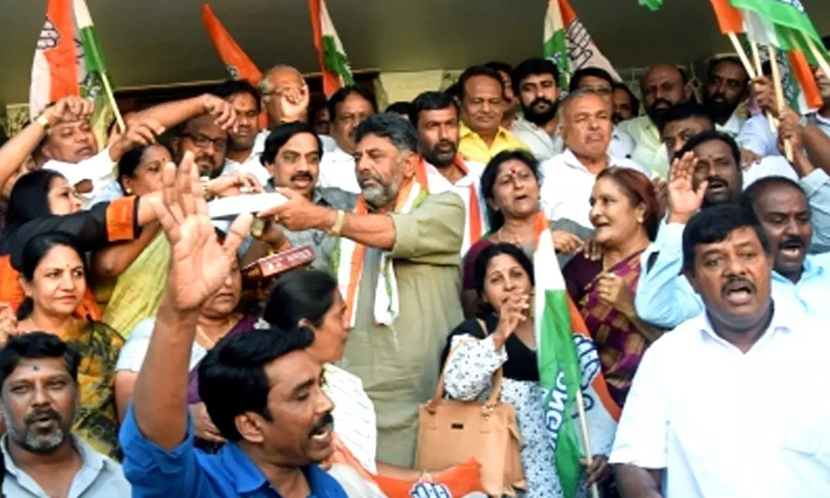 Congress prez poll: Partys Karnataka unit celebrates Kharges win