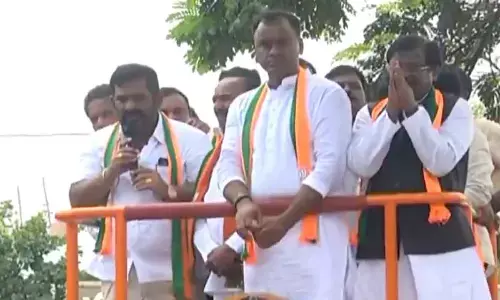 Former MLA and BJP candidate Komatireddy Rajagopal Reddy