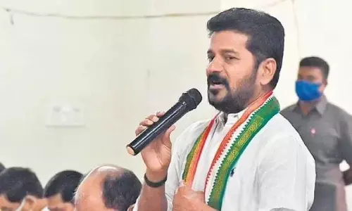 Telangana PCC president and MP A Revanth Reddy