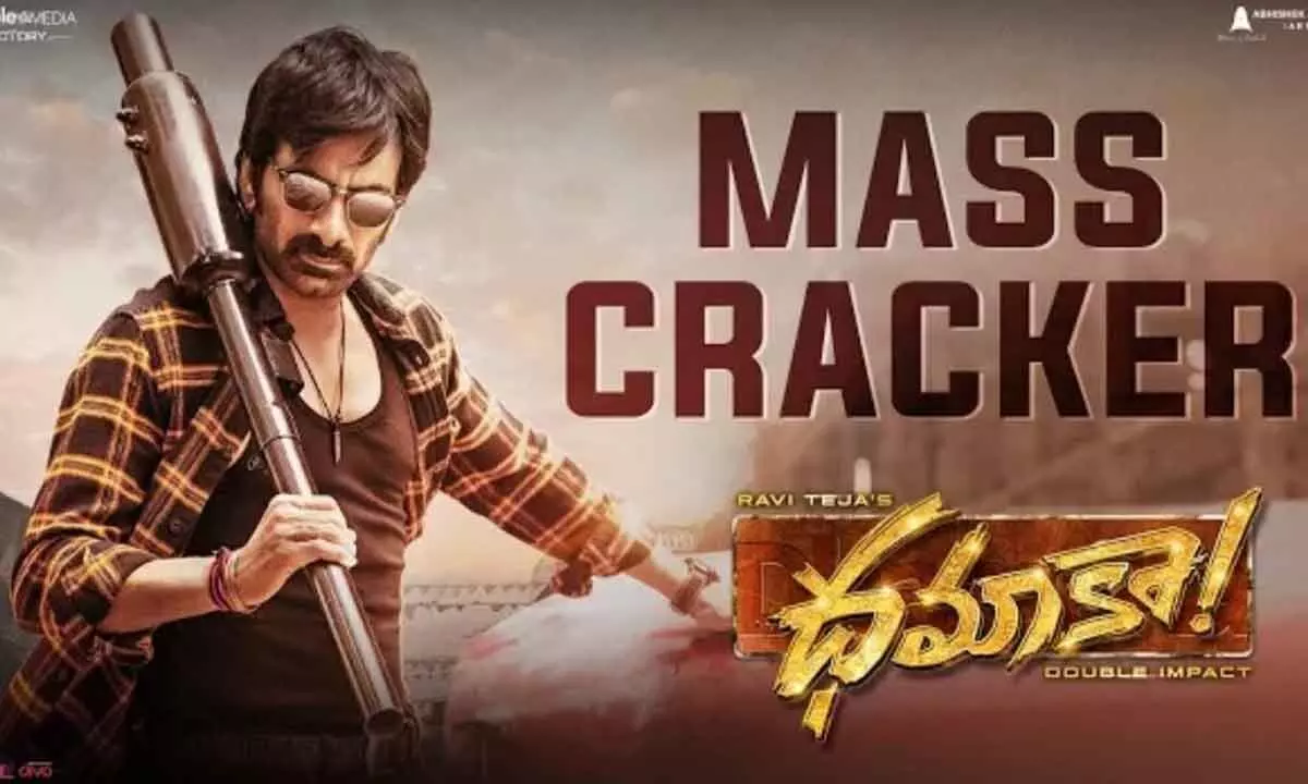 Tollywood’s ace and energetic actor Ravi Teja in Dhamaka Movie