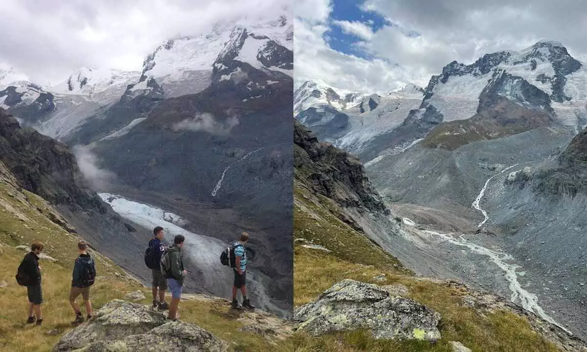 Glaciers in Alps melting faster than ever