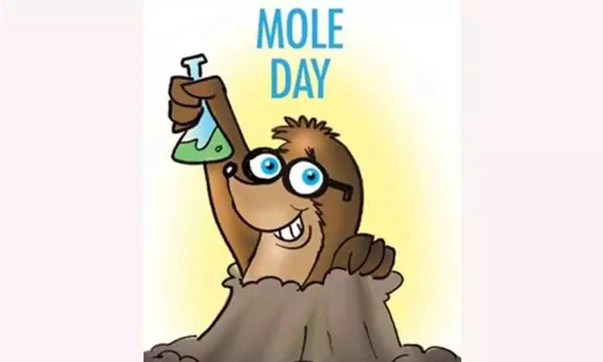 Mole Day Wishes, Messages, Quotes to be shared with Friends & Family