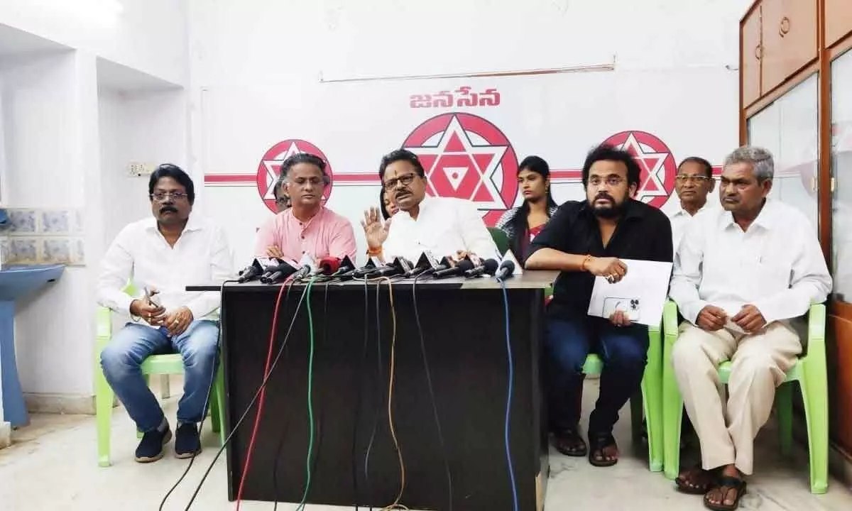 YSRCP trying to eliminate Opposition parties, alleges Jana Sena