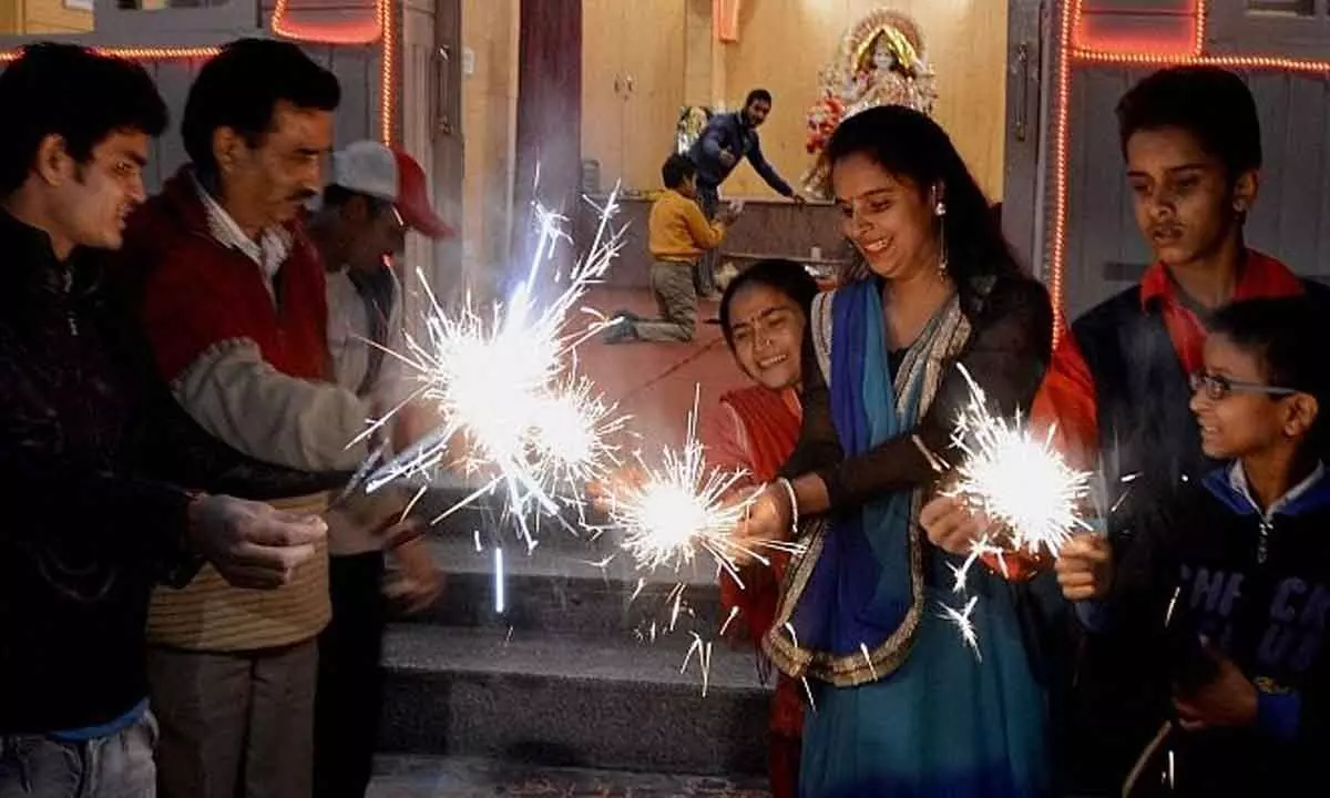 Reliving those childhood diwali moments