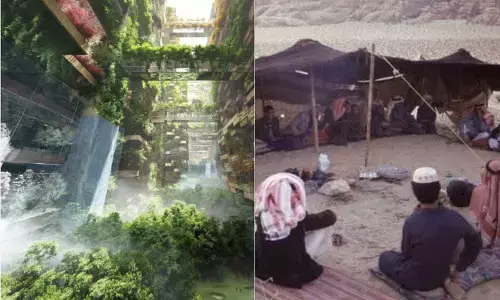 Saudi dream project puts ancient tribe in peril