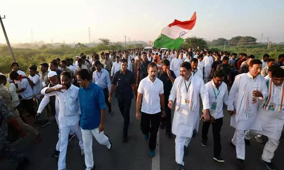 RaGas Bharat Jodo Yatra enters Telangana