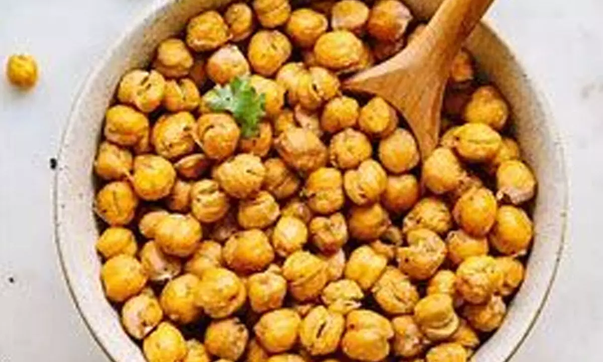 Chickpeas have a remarkable nutritional composition. Chickenpeas “high protein and fibre content contribute to weight loss.