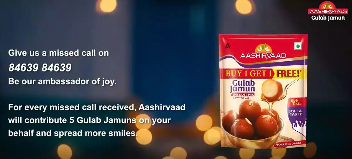 ITC Ltd.s Aashirvaad Gulab Jamun extends its Kids for Kids campaign to consumers this Diwali