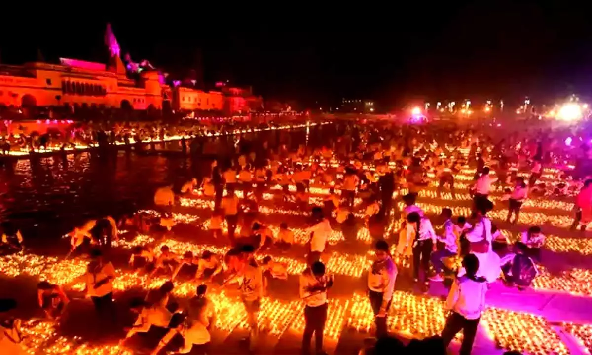 Ayodhya Achieved A New Record By Lighting Up Over 15L Diyas