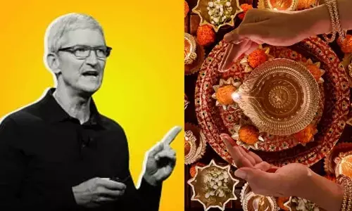 Tim Cook tweets Diwali image by Mumbai-based photographer
