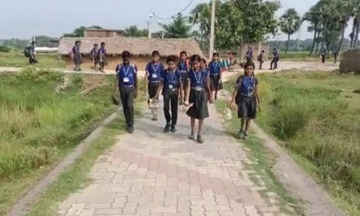 How school students are cleaning up a village