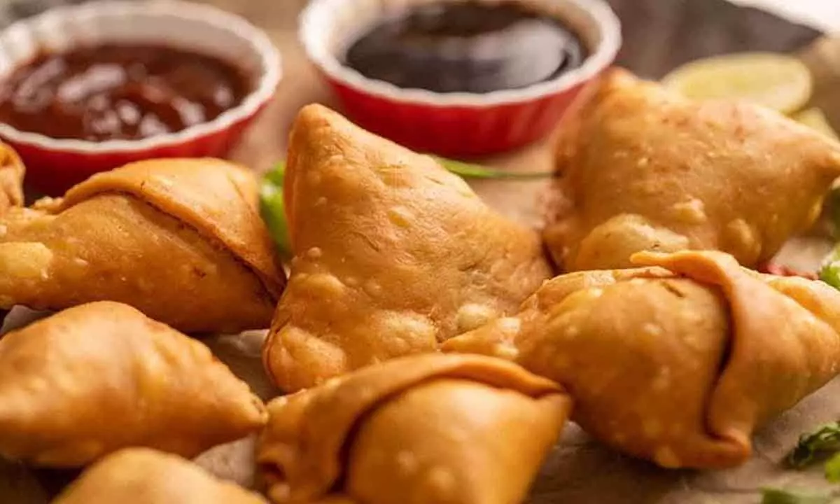 Samosa ban gaya American