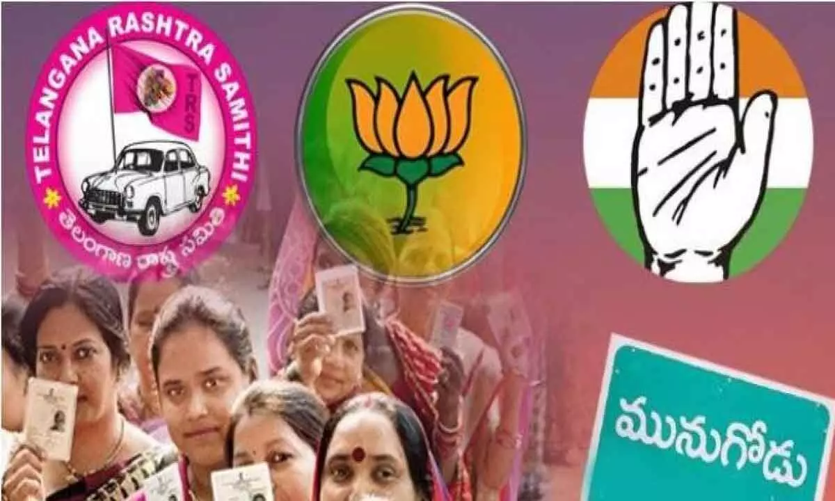 TRS may sweep Munugodu bypoll: Survey