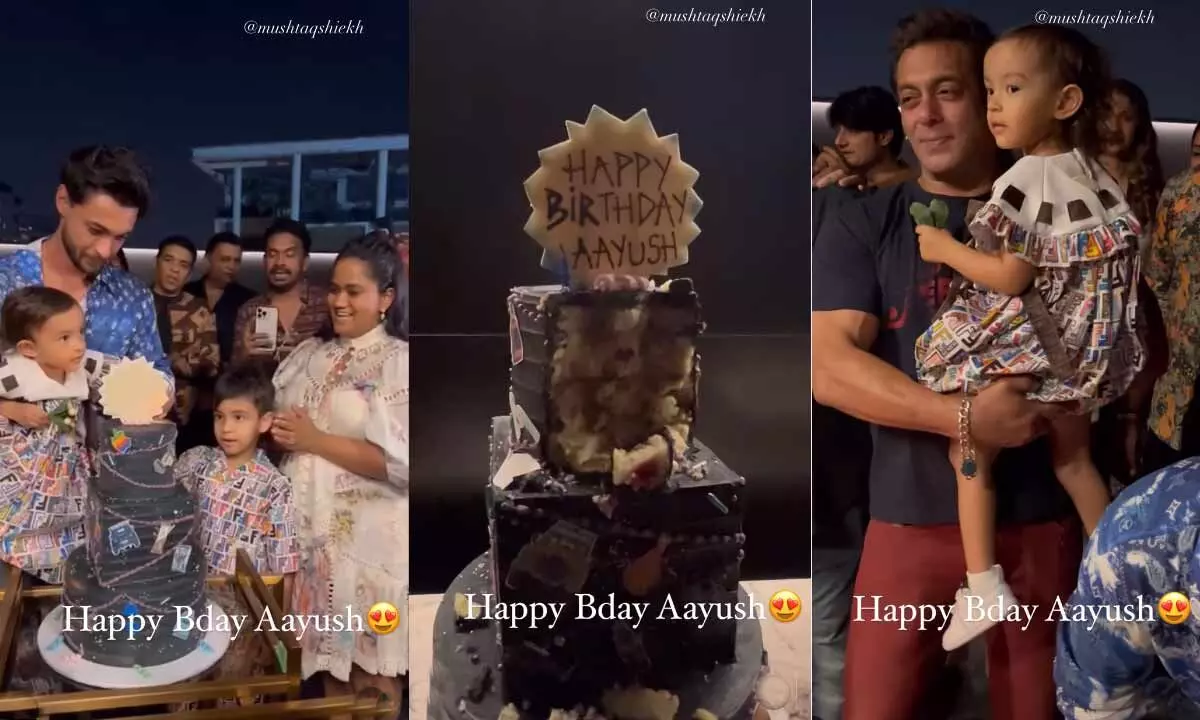 Aayush Sharma is celebrating his 32nd birthday today!