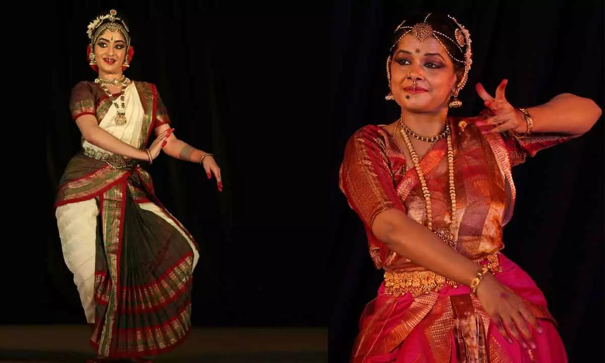 Pujitha Krishna performing Kuchipudi at the ‘Feet on Earth festival’