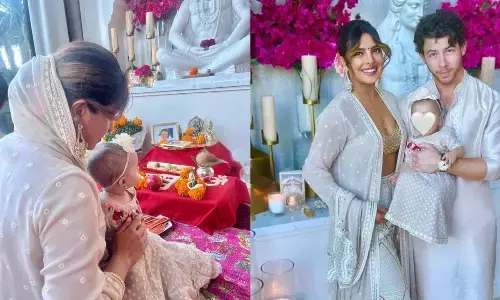 Priyanka Chopra and Nick Jonas shared their beautiful Diwali celebration pics on social media!