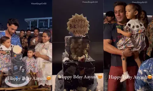 Aayush Sharma is celebrating his 32nd birthday today!